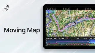 Discover the Moving Map in Air Navigation Pro!
