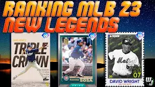 RANKING EVERY NEW LEGEND IN MLB THE SHOW 23