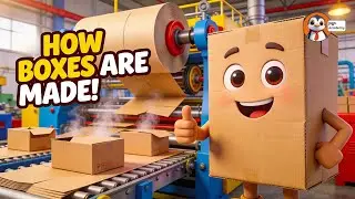 How Cardboard Boxes Are Made | Factory Process Explained