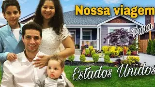 VAMOS NOS MUDAR PARA OS ESTADOS UNIDOS 🇺🇸.Viagem de avião da família.