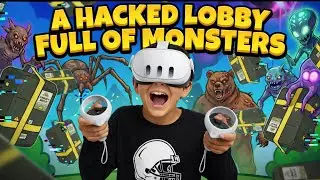 I Found a Secret Hacked Lobby in Animal Company VR... (STAY AWAY)