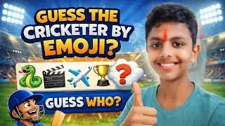 guess the cricketer name by emoji challenge live streaming who is guess the cricketer name