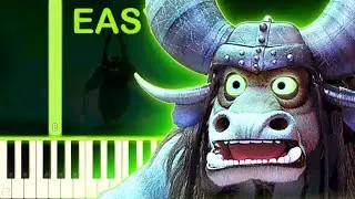 KAI'S THEME | Kung Fu Panda 3 - EASY Piano Tutorial