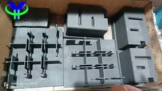 EDM by graphite electrodes#machining #molds #electrodes #graphite #toolingfactory #moldmaker