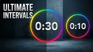 Interval Timer 30 Seconds / 10 Seconds Rest [Animation]