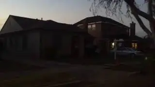 Leimert Park Residential Street at Dusk