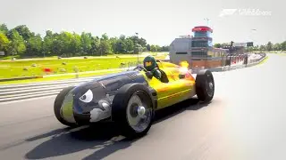 Bullet Bill Livery for the Auto Union Type D &mdash; Forza Motorsport Gameplay