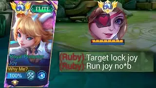 HOW TO DEAL WITH RUBY IN EXP LANE!! | JOY VS FULL HERO CROWD CONTROL! - Mlbb