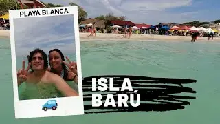 🚙 Cómo LLEGAR a BARÚ En CARRO PARTICULAR | Isla Barú 🏖️ CARTAGENA De Indias COLOMBIA 😍