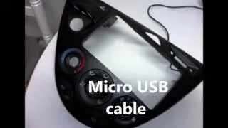 Ford Focus MK 2 . How to install a 7-inch tablet