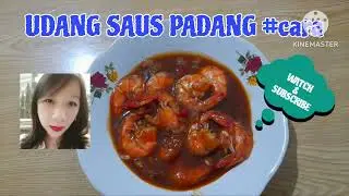 UDANG SAUS PADANG ‼️ PADANG SAUCE PRAWNS #cara