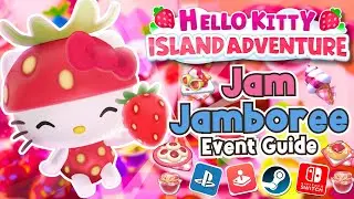 🍓Ultimate Jam Jamboree & NEW Recipes Guide! Hello Kitty Island Adventure