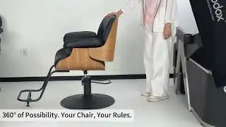 Professional Barber Styling Chair Adjustable Reclining Salon Chair | ybc001
