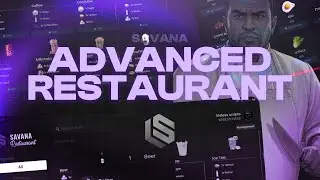 [QB/ESX/QBOX] FiveM | Advanced Restaurant Script V1.1 | savana-restaurant | Update