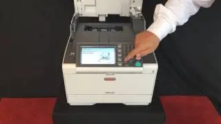 OKI Drucker: Komfortable Hilfefunktion z.B. Fixiereinheit wechseln