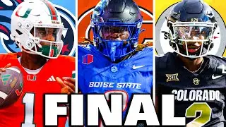 My Final 2025 NFL Mock Draft