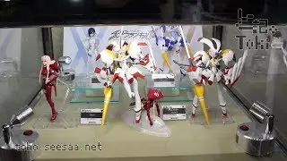 [AnimeJapan 2018] S.H.Figuarts&times;ROBOT SPIRITS DARLING in the FRANXX Series　display