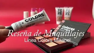 Reseña con Swatches de maquillaje de Línea Colors Millanel | Lanzamiento de ciclo 05