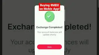 Purchasing MBX on Mobie App!