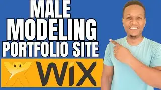 How To Make A Male Modeling Portfolio ON WIX