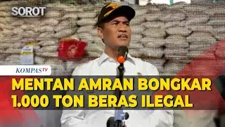 Mentan Amran Sidak Beras Ilegal: Tak Boleh Dibiarkan, Ganggu Petani Kita