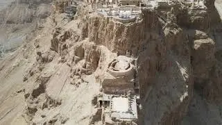Masada Israel - Drone 360 View