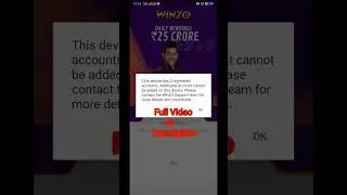 Winzo Gold login problem|| Hogaya Solved ||