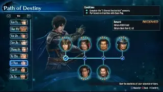 Dynasty Warriors Godseekers Li Dian Path of Destiny Events