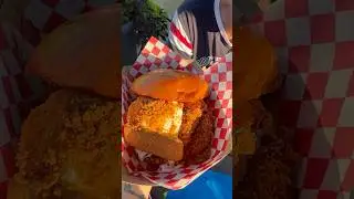 Biscoff Fried Chicken Crunch Ice Cream Sandwich | The best at CNE 2025 #shorts