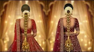 Sirf 10 Minute Mein Banayein Ye Heavy Bridal Braid (Step-by-Step)