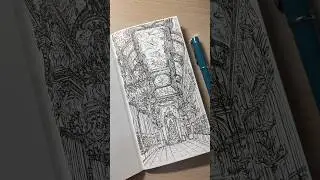 📍palais garnier, paris #shorts #art #drawing #sketching #travelersnotebook #journaling #urbansketch