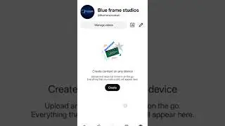 Blue frame studios strating !