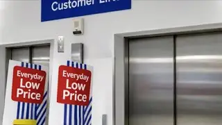 The tour of the lifts at Tesco in Walsall￼