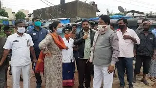 Swetha Mohanty, Mitra Krishna inspect Musi River - IND TODAY