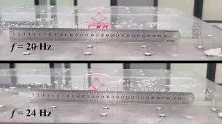 Video of simulation and experimentation of a passive vibration-driven robot
