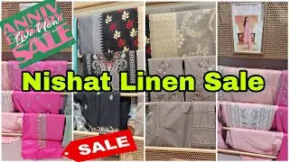 Nishat linen sale/Nishat Unstitched collection/Nishat luxury dresses #yt #fashion #dress #summerwear