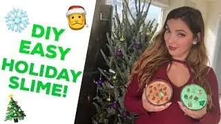 DIY Holiday Slime w/ Alex!🎄 | tarte vlogs