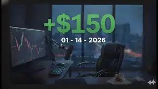 HOW I MADE $150 DAY TRADING NASDAQ - Trade Recap 01-14/2026