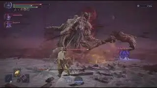 Soloing the Dreglord because i am literally John Scholar in Elden Ring Nightreign