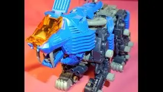 Zoids Shield Liger #007 1/72 Hasbro 2001 Battery Operated Action Figure Japan Anime Cartoon