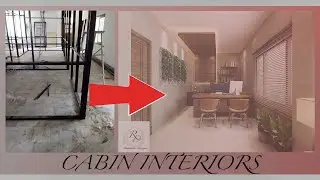 CABIN DESIGN | TEXTILE SHOWROOM | INTERIORS | TRANSFORMATION | GLIMPSES #cabin #interiors #showroom