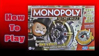 How To Play Monopoly Secret Vault Board Game (Hasbro 2022)