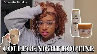 First Day back to College... Yeah, I'm Exhausted | Realistic Night Routine