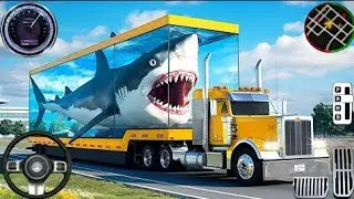 Animal Cargo Truck Driving Game 3D - Animal Transport Cargo Truck 2024 - Android Gameplay