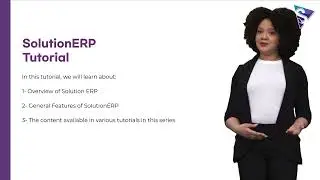 Introduction to Solution ERP - Intro