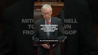 Mitch McConnell to step down from GOP leadership position in the Senate