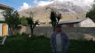 Threshing Village in the shadow of killer Mountain Nanga Parbat