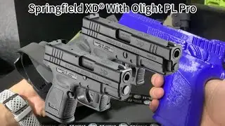 Springfield XD Kydex Holster with Olight PL PRO