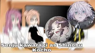 Tokyo revengers react to Senju as Shinobu||Rus/ENG||