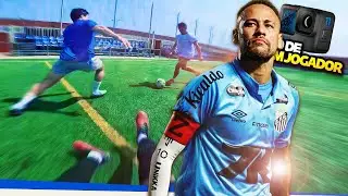 JOGUEI POR UM DIA NA VISÃO DO NEYMAR JR NO SANTOS DE 2025!